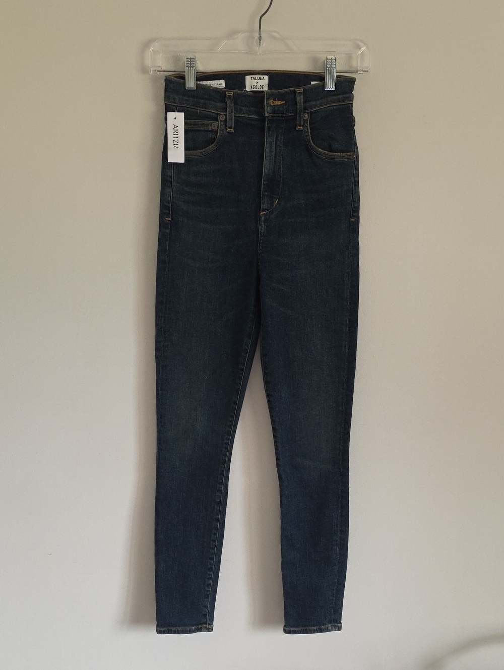 NWT ARITZIA | Talula X Agolde Lola Jeans Sky High Skinny blue Sz 24